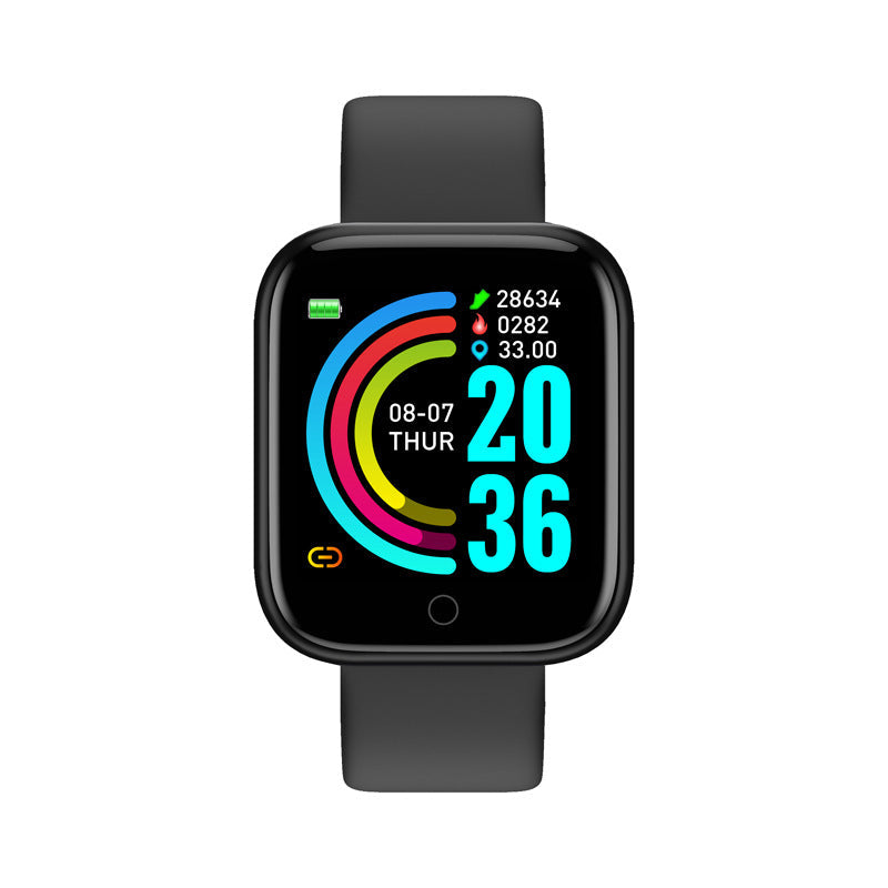 Montre connectée fitness avec suivi des activités quotidiennes
